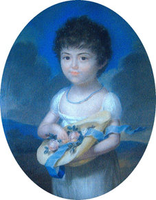 Pastell Okänd konstnär tidigt 1800-tal